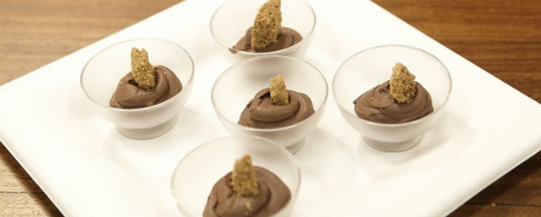 Cremeux σοκολάτας με μαστίχα (του Δημήτρη Χρονόπουλου)