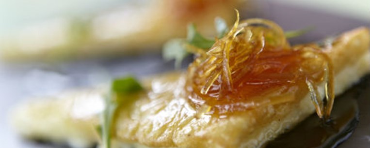 Ψητό ταλαγάνι με κονφί λεμόνι (του chef Βασίλη Ζαχαράκη)
