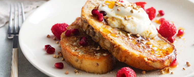 Aβγοφέτες (French toast) με τσουρέκι