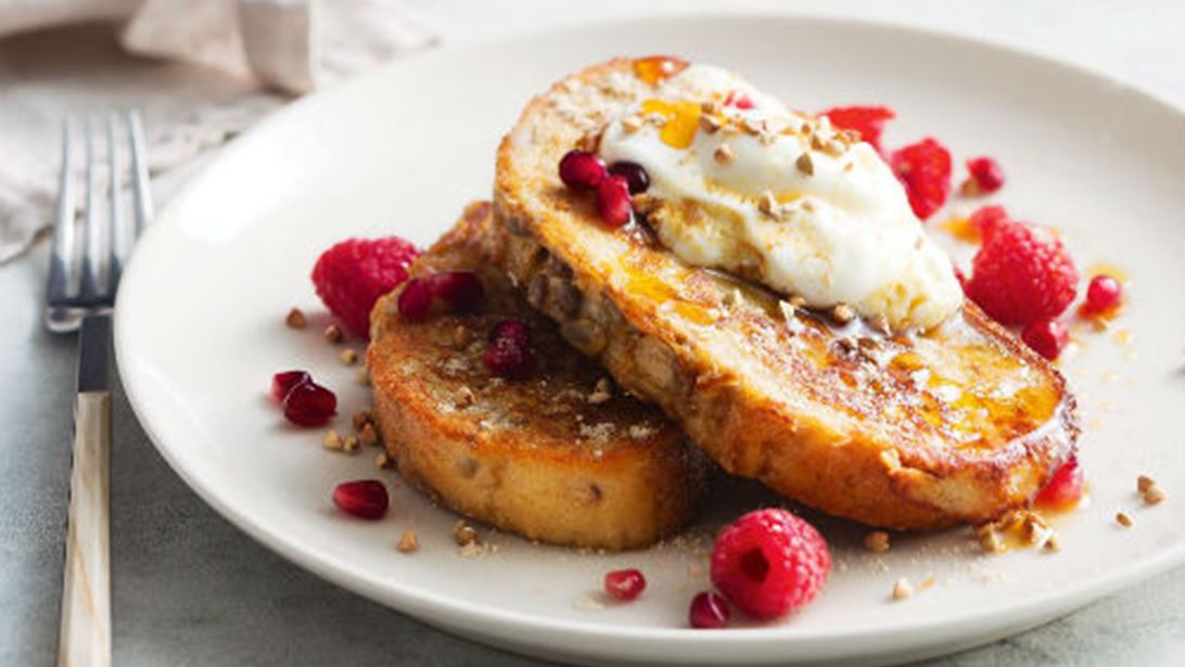 Aβγοφέτες (French toast) με τσουρέκι